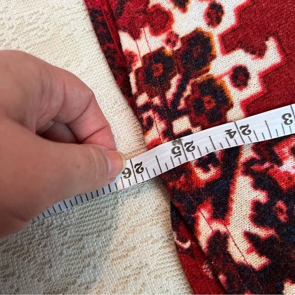 Anthropologie Akemi & Kim rust pattern midi skirt - Picture 9 of 9